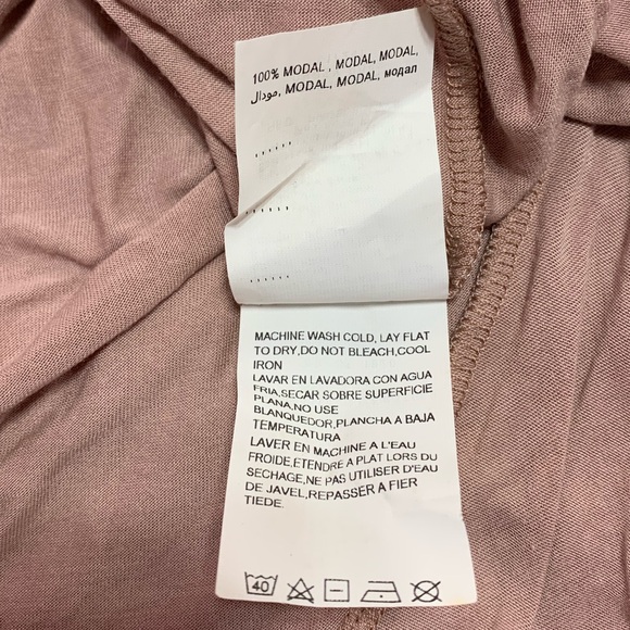 VTG bebe Blush Draped Mini Dress - Picture 13 of 14